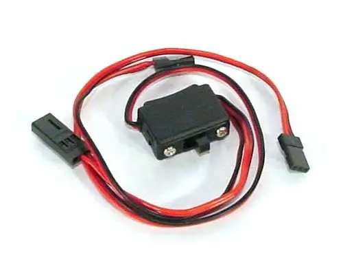 Hitec Rcd - Switch Harness W/Charge Connector 1