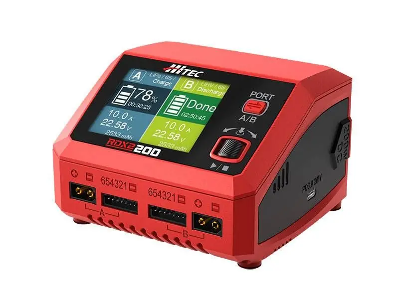 Hitec - Rdx2 200 Ac/Dc Multi-Function Smart Charger 1
