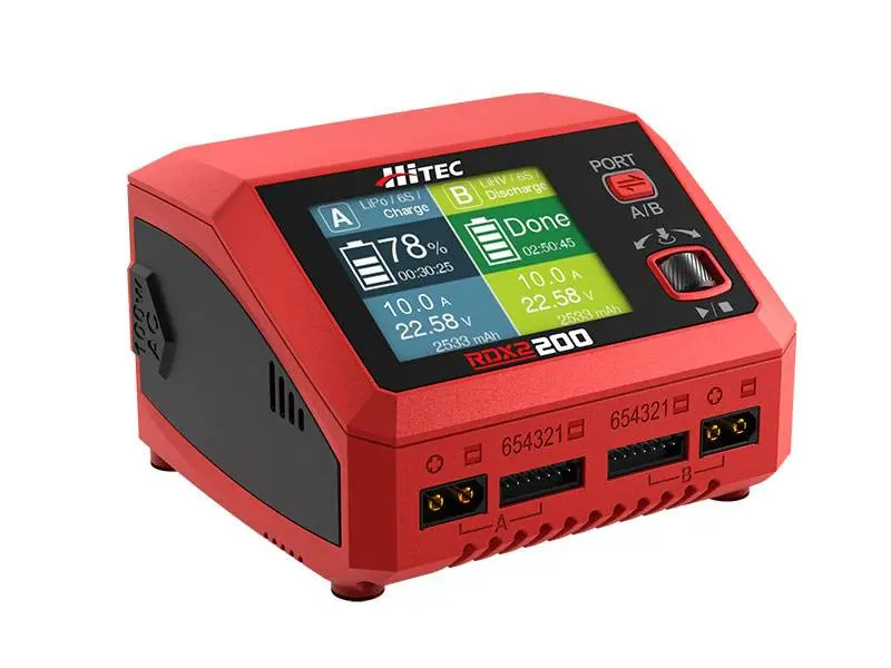 Hitec - Rdx2 200 Ac/Dc Multi-Function Smart Charger 2