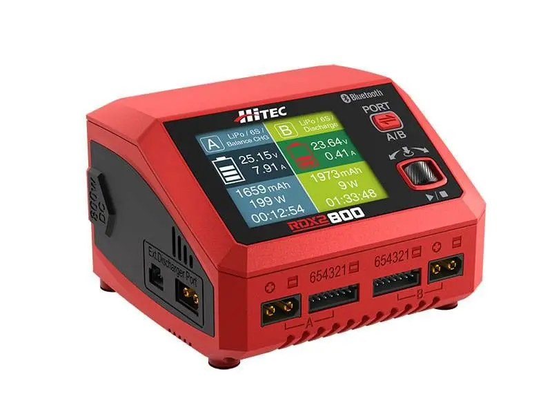 Hitec - Rdx2 800 Ac/Dc Multi-Function Smart Charger 1