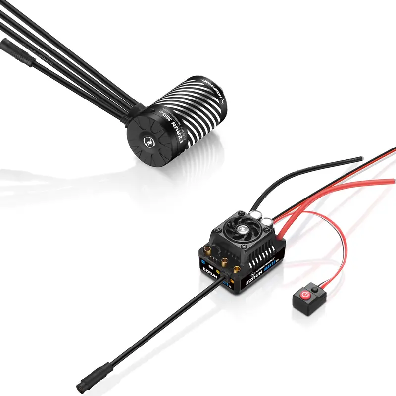 Hobbywing - Combo Max10 G2 140A Esc With 3665 (4000Kv) G3 Motor 1
