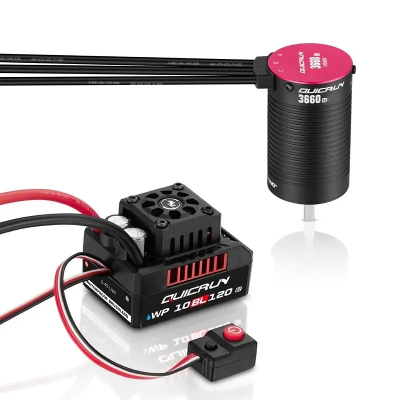 Hobbywing - Combo Quicrun 10Bl120 G2+3660 Sl G2; 3150Kv 1
