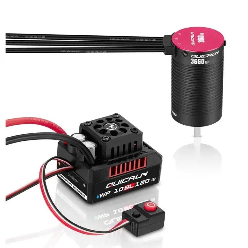 Hobbywing - Combo Quicrun 10Bl120 G2+3660 Sl G2; 3700Kv 1