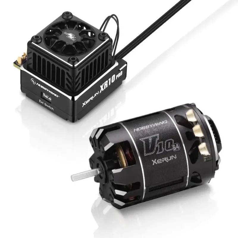 Hobbywing - Combo Xr10 Pro G2s Esc + V10 G4 21.5T Motor 1