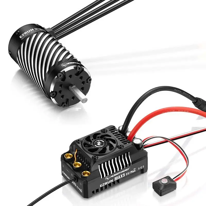 Hobbywing - Ezrun Max5 Hv Plus G2 Esc + 56118Sl 1600Kv G2 Motor Combo 1