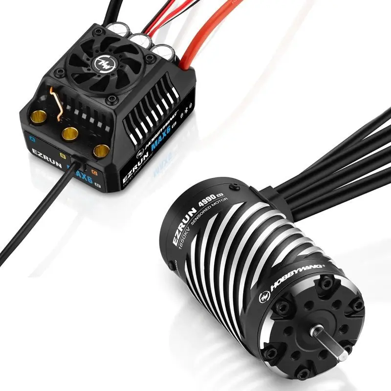 Hobbywing - Ezrun Max6 G2 4990Sd 1650Kv Motor Combo 1