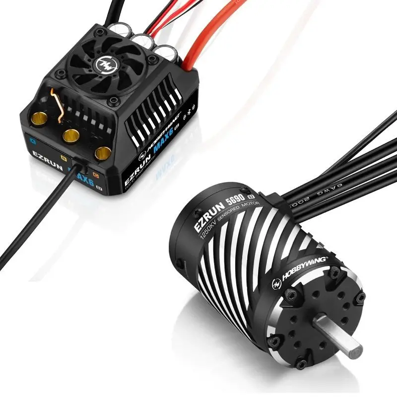 Hobbywing - Ezrun Max6 G2 5690Sd 1250Kv Motor Combo 1