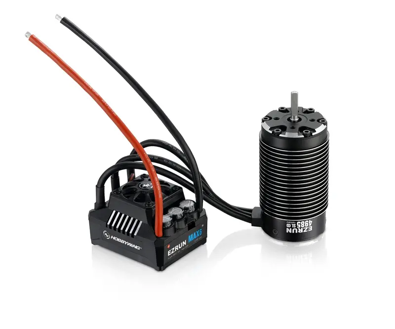 Hobbywing - Ezrun Sl 4985 1650Kv Motor, W/ Max6 Esc - Brushless Combo 1