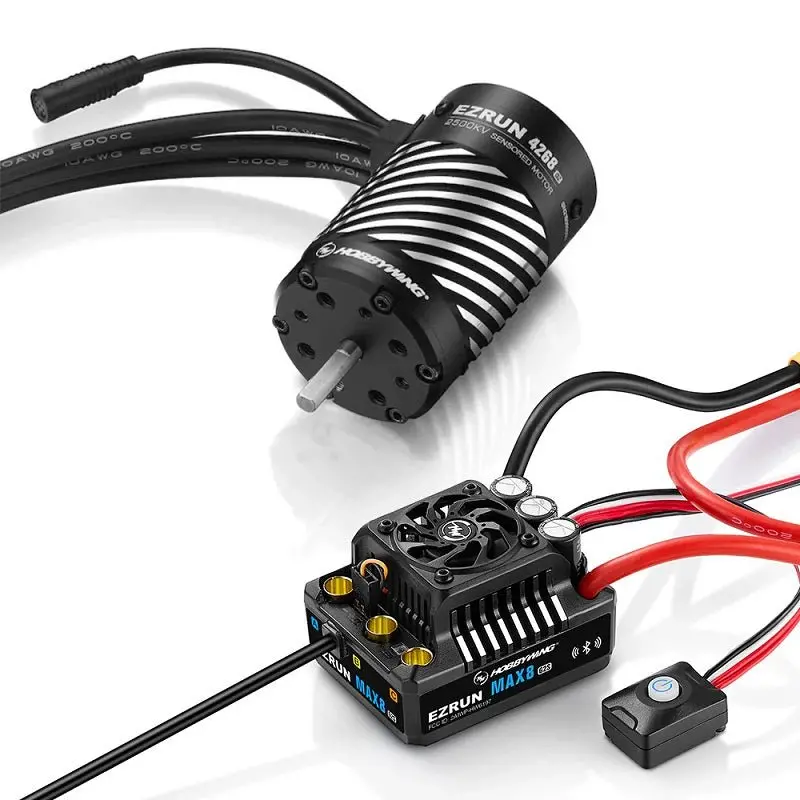 Hobbywing - Max8 Gs2 Esc + 4268Sd 2500Kv G2r Motor (3-6S) Combo 1