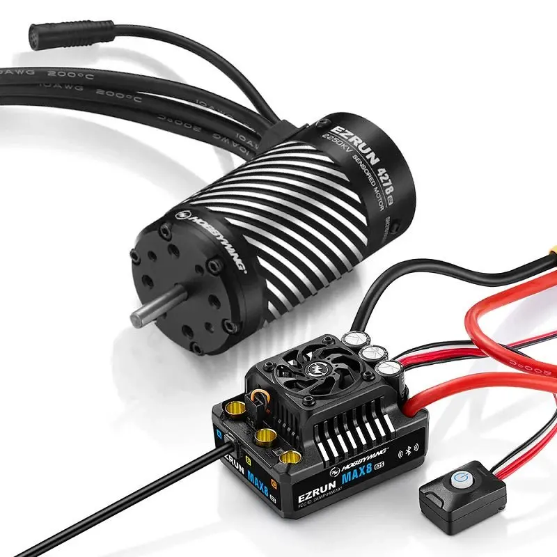 Hobbywing - Max8 Gs2 Esc + 4278Sd 2250Kv G2r Motor (3-8S) Combo 1