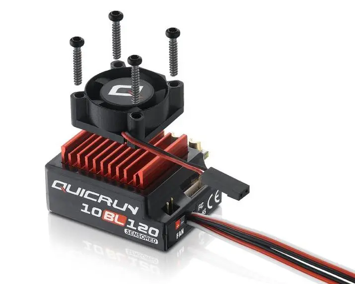 Hobbywing - Quicrun 10Bl120 Sensored Brushless Esc 1