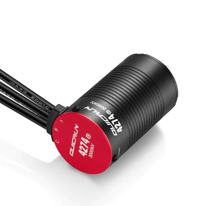 Hobbywing - Quicrun 4274Sl 2000Kv G2 Black Brushless Motor 1