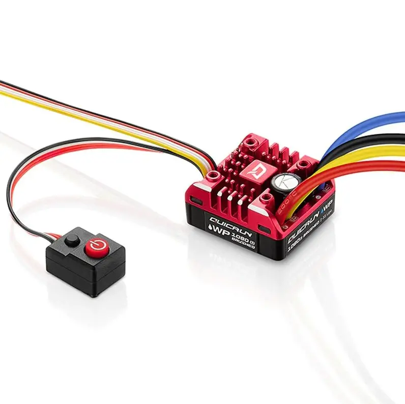 Hobbywing - Quicrun Wp 1080 G2 Brushed Esc, 2-3S 1