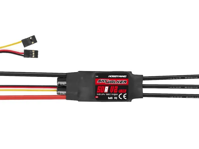 Hobbywing - Skywalker 50A V2 Plus Esc (6S) 1
