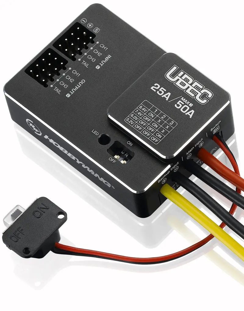 Hobbywing - Ubec 25A, High Voltage 1