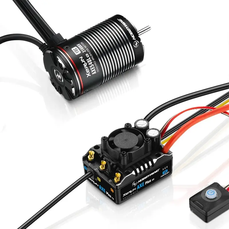 Hobbywing - Xerun Axe R3 Esc + 2100Kv 2-4S 540L R2 Motor Combo 1