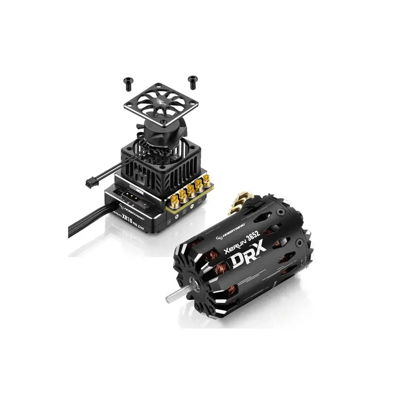 Hobbywing - Xerun Xr10 Esc + Drx3652 9500Kv Motor Combo 1