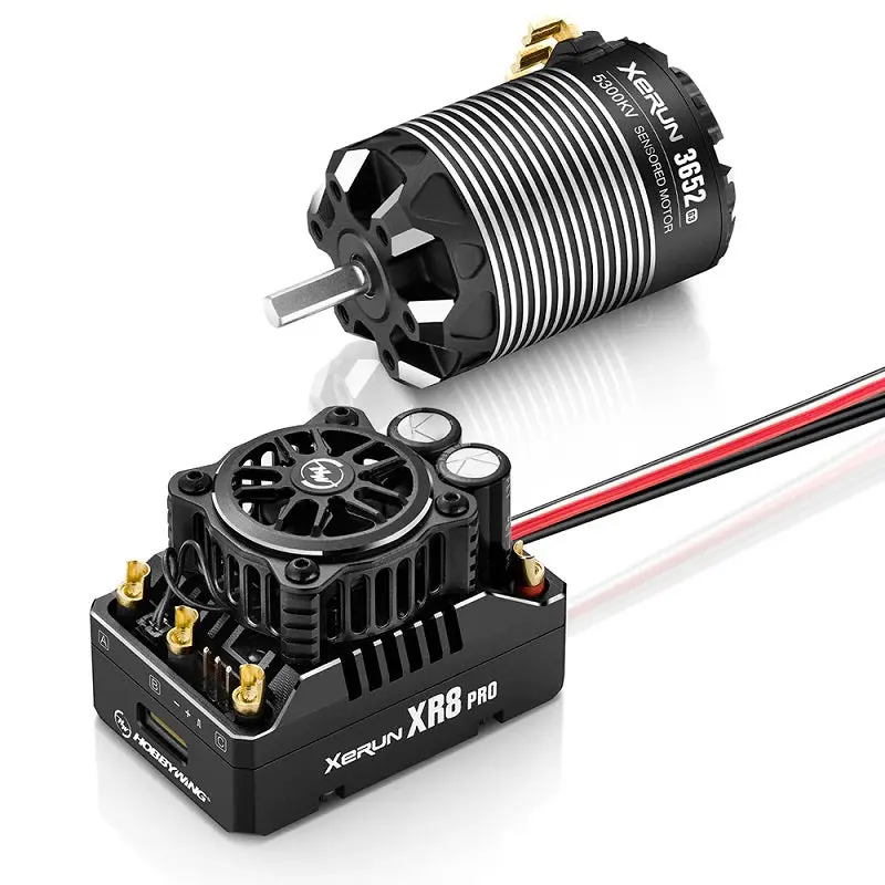 Hobbywing - Xerun Xr8 Pro G3 Esc & 3652Sd 5300Kv G3 Motor Combo (2S) 1