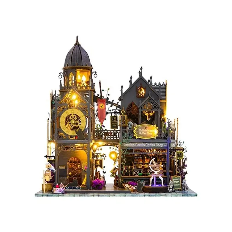 Hongda - Huoluo Magic Castle, Large Wooden Diy Dollhouse 1