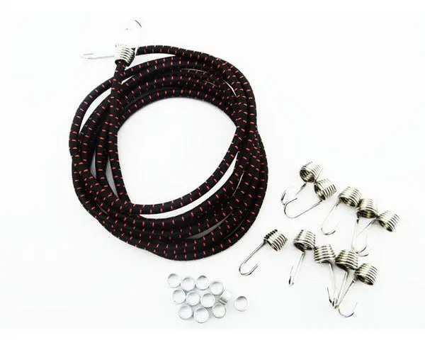 Hot Racing - 1/10 Scale Black/Red Bungee Cord Kit 1