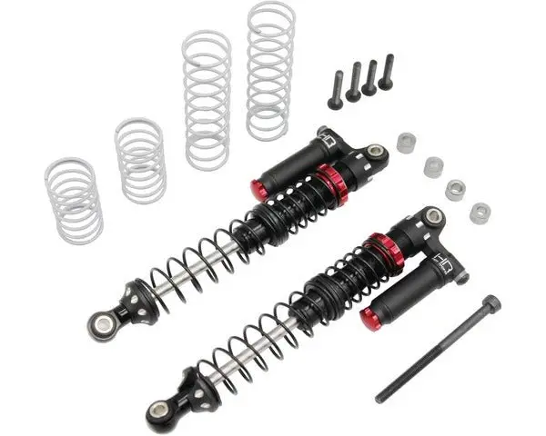 Hot Racing - Aluminum 100Mm Piggyback Shocks W/ Adjustable Rebound 1