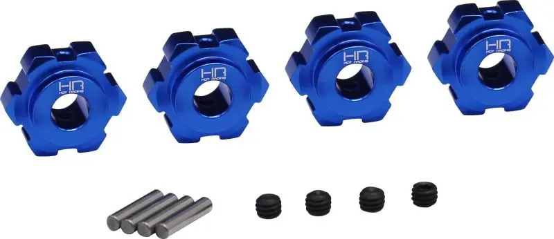 Hot Racing - Aluminum 17Mm Splined Hubs, For Traxxas Maxx 1
