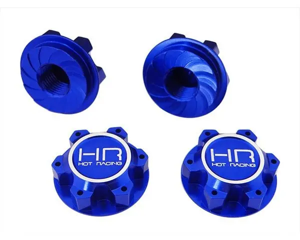 Hot Racing - Aluminum 25Mm Hex Serrated Nut For Traxxas X-Maxx 1
