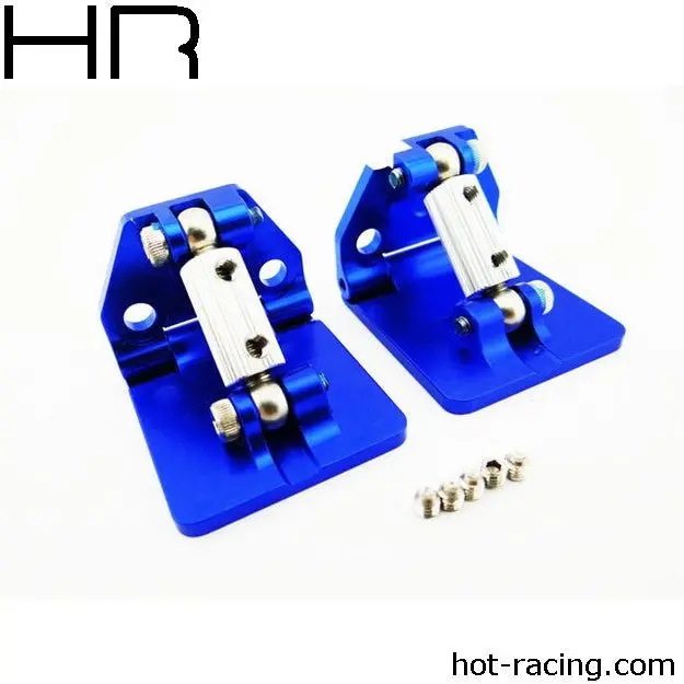 Hot Racing - Aluminum Adjustable Trim Tab Set For Traxxas Spartan 1