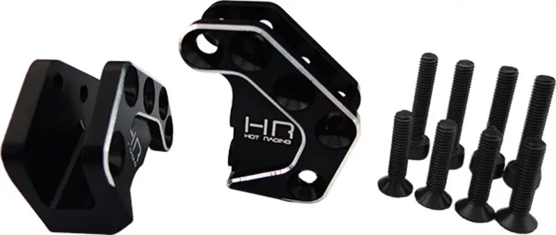Hot Racing - Aluminum Ar60 Lower Link/Shock Mounts, For Axial Rr10 Bomber & Smt10 1