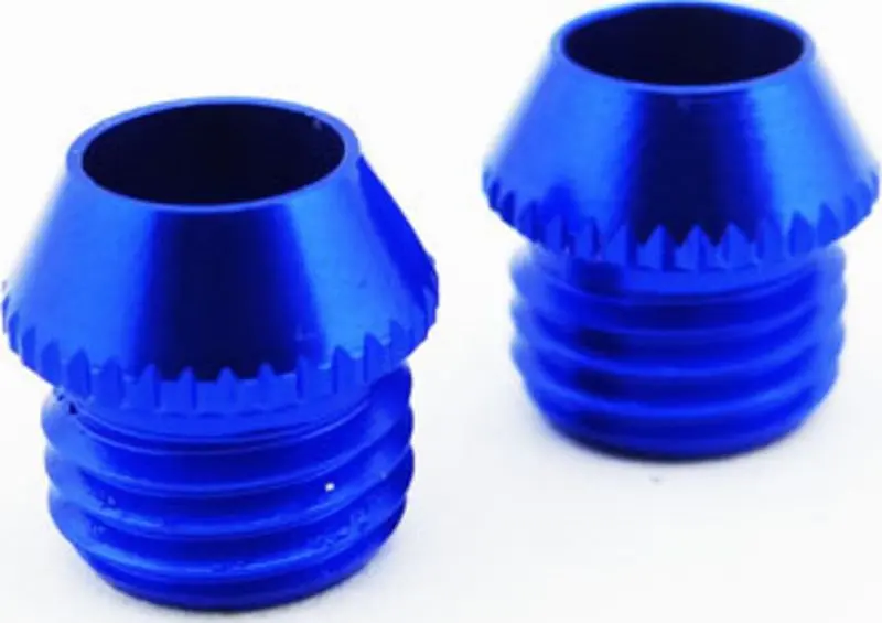 Hot Racing - Aluminum Cooling Hose Ferrule Cover, For Traxxas Dcb M41 & Spartan 1