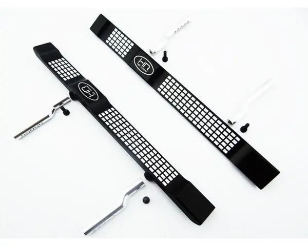 Hot Racing - Aluminum Factory Style Side Steps, For Axial Scx10 Dingo/Honcho/Jeep (2Pcs) 1