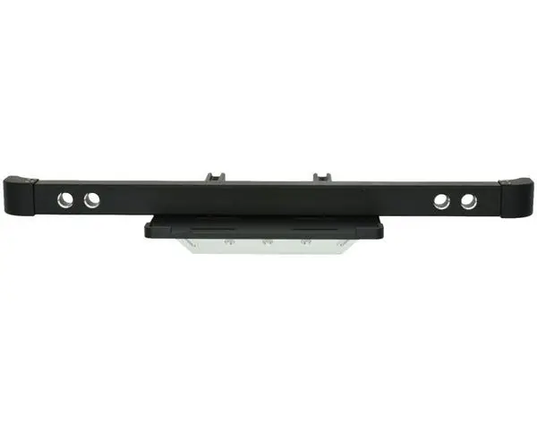 Hot Racing - Aluminum Front Bumper W/ Skid Plate & Winch Mount, For Traxxas Trx-4 1