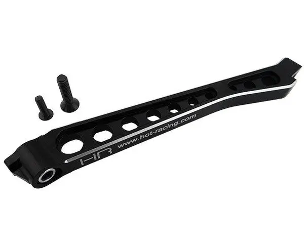 Hot Racing - Aluminum Front Chassis Brace, Black, For Arrma Kraton Senton 1