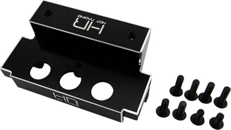 Hot Racing - Aluminum Front Chassis Cross Member Front Bumper Mount For Tamiya Haulers 1