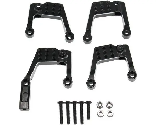 Hot Racing - Aluminum Front & Rear Adjustable Shock Towers, For Associated Enduro 1