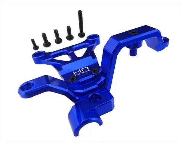 Hot Racing - Aluminum Front Steering Brace, For Traxxas X-Maxx, Blue 1
