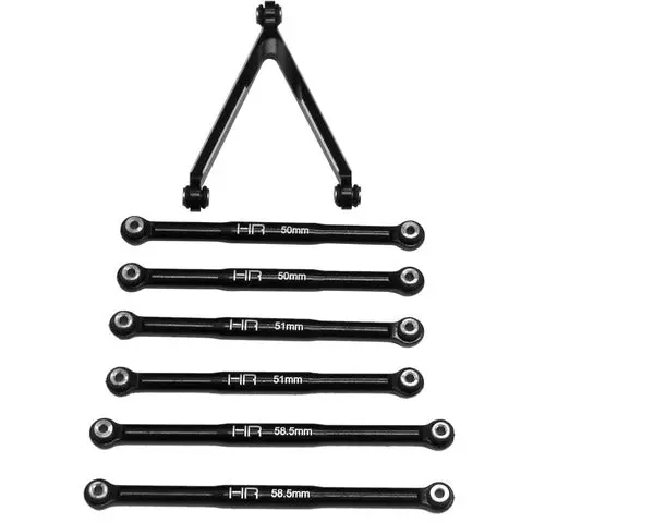 Hot Racing - Aluminum Link Set For Lwb, 133.7Mm, For Scx24 1