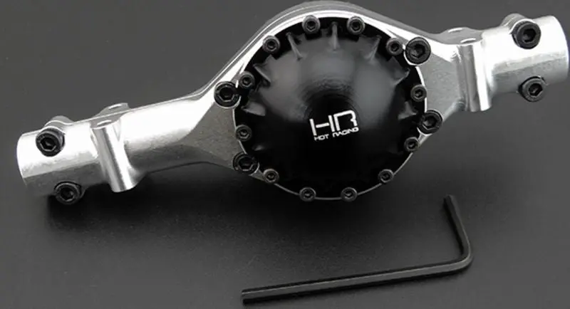 Hot Racing - Aluminum Mid Axle Case, For Tamiya 1/14 Semi Truck Vehicles 1