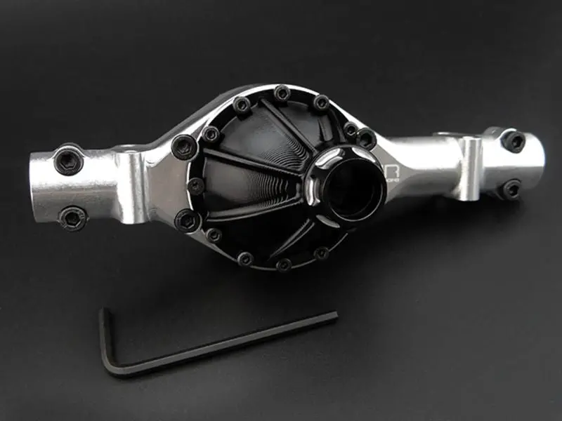 Hot Racing - Aluminum Rear Axle Case, For Tamiya 1/14 Semi Truck Vehicles 1