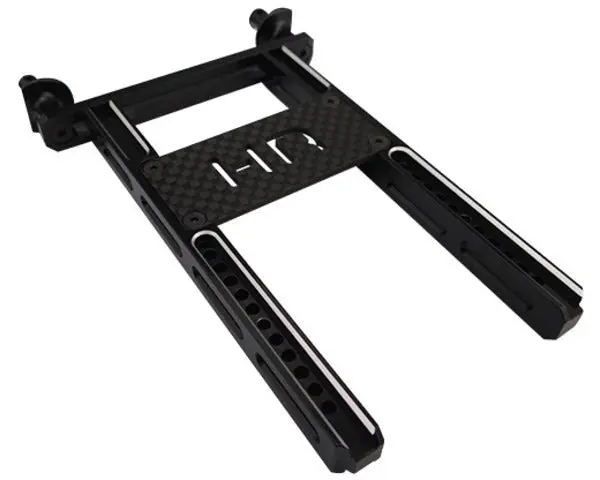 Hot Racing - Aluminum Rear Body Mount W/ Graphite Brace, For Traxxas Trx-4 1