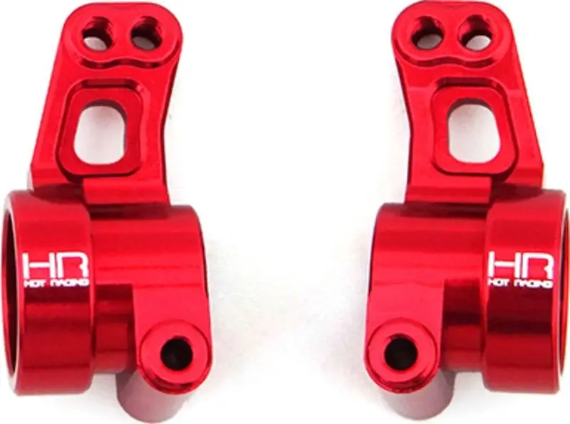 Hot Racing - Aluminum Rear Hubs, For Arrma 2Wd, Red 1
