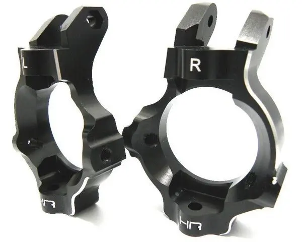 Hot Racing - Aluminum Spindle Carrier Caster Block Set, For Losi 5Ive-T & Mini Wrc 1
