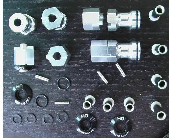 Hot Racing - Aluminum Wide Hex Hub Kit 30-50Mm 1