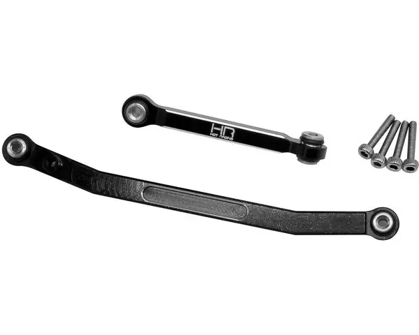 Hot Racing - Black Aluminum Fix Link Tight Tolerance Steering Rod, For Scx24 1