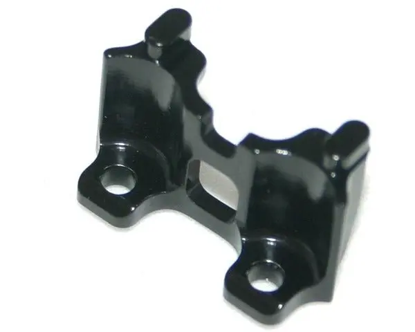 Hot Racing - Black Aluminum Rear Shock Mount, For 1/16 Traxxas Revo 1