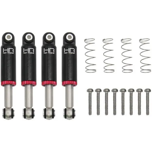 Hot Racing - Black Internal Spring Air Shocks, 32Mm, For Axial Scx24 1