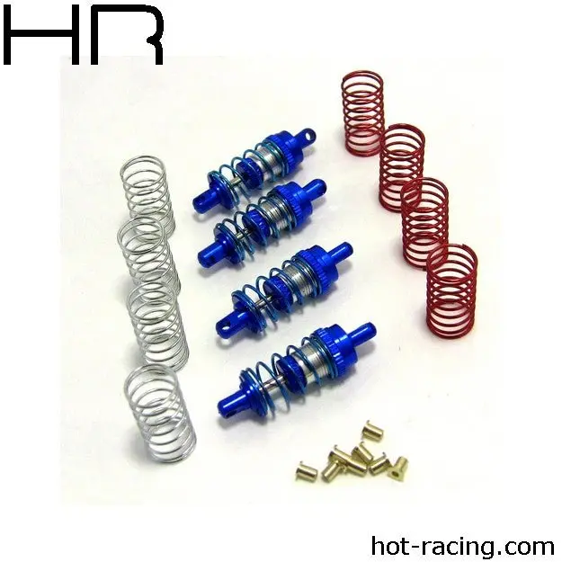 Hot Racing - Blue Aluminum 32Mm Shock Absorber Set 1
