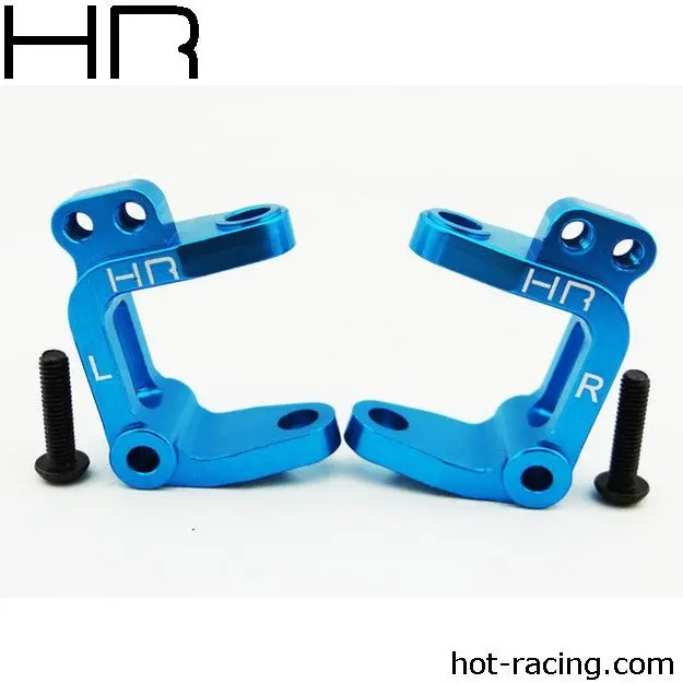 Hot Racing - Blue Aluminum Caster Blocks Ecx 1