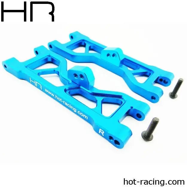 Hot Racing - Blue Aluminum Front Arm Set Ecx 1