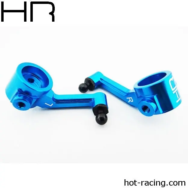 Hot Racing - Blue Aluminum Steering Knuckles Ecx 1